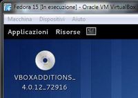 VirtualBox - Installare le Guest Additions nel sistema guest Fedora