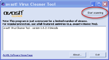 PCpercaso.com:: avast! Virus Cleaner