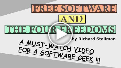 Richard Stallman: Il Software Libero e le Quattro Libertà